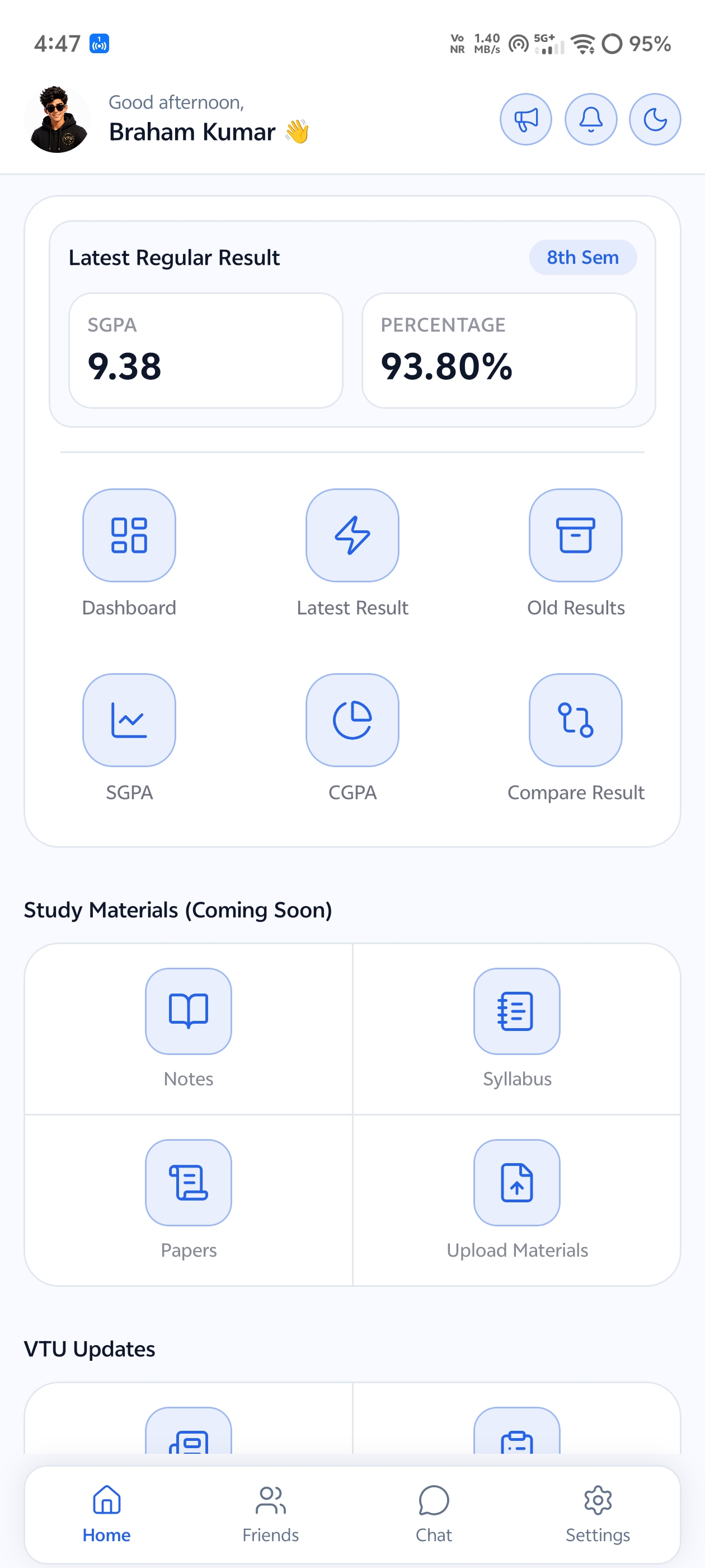 App Homepage Preview